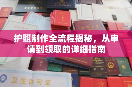 孟村护照制作全流程揭秘，从申请到领取的详细指南