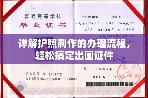 孟村详解护照制作的办理流程，轻松搞定出国证件