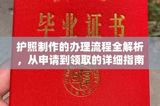 孟村护照制作的办理流程全解析，从申请到领取的详细指南